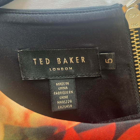 NWOT Ted Baker Floral Dress. - Picture 6 of 7